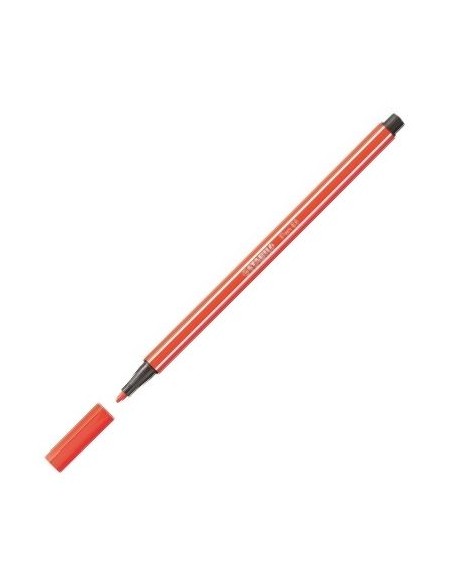 C 10 rotulador stabilo pen 68 bermellon nº40 punta 1omm